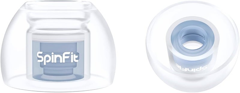 SpinFit Omni for True Wireless Earbuds & IEMs - MS - Patented Silicone Eartips for Replacement (1 Pair) (3.7 mm Nozzle Dia.) - Image 1